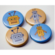 Custom 45mm pin badges for your Geocaching, munzee or Team event